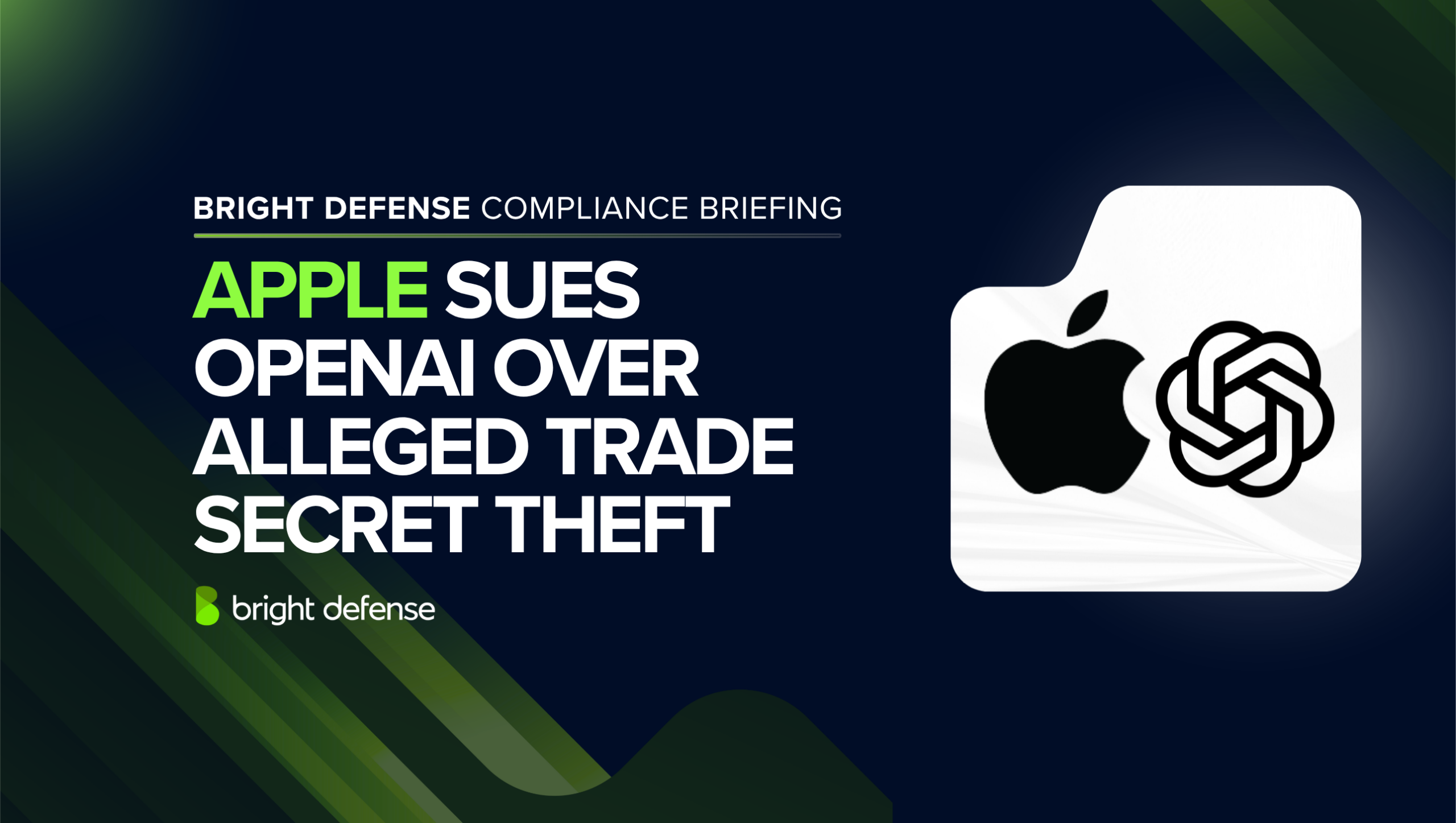 Apple Sues OpenAI Over Alleged Trade Secret Theft