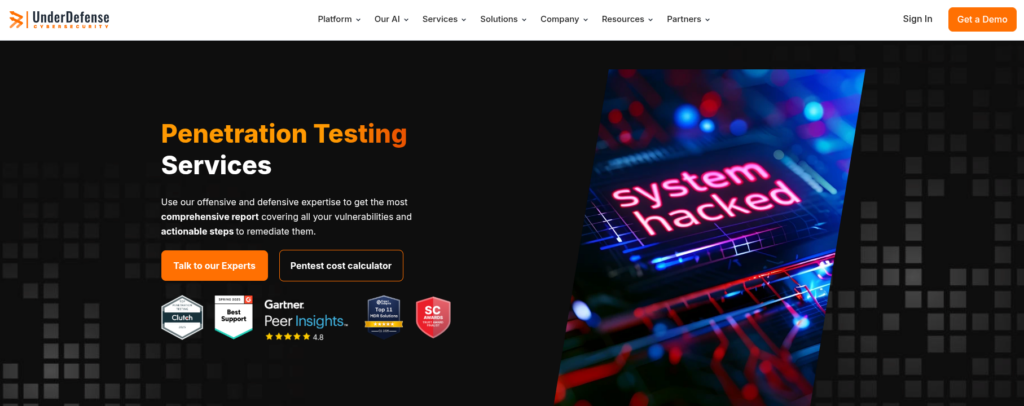UnderDefense Penetration Testing