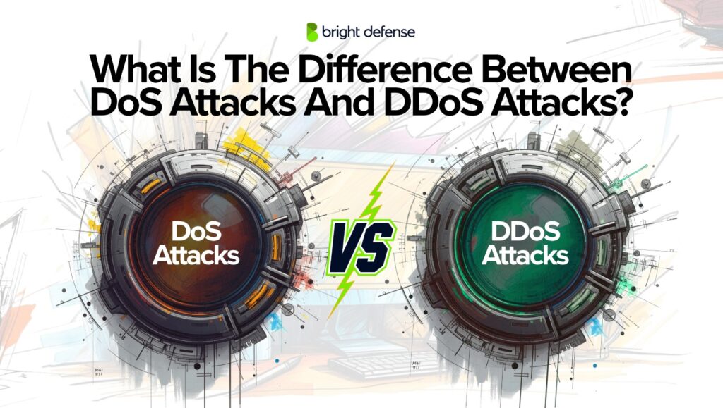 What is the difference between DoS and DDoS Attack